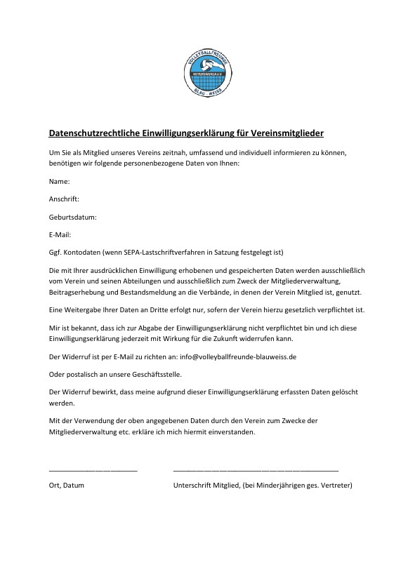 Datenschutzerklärung