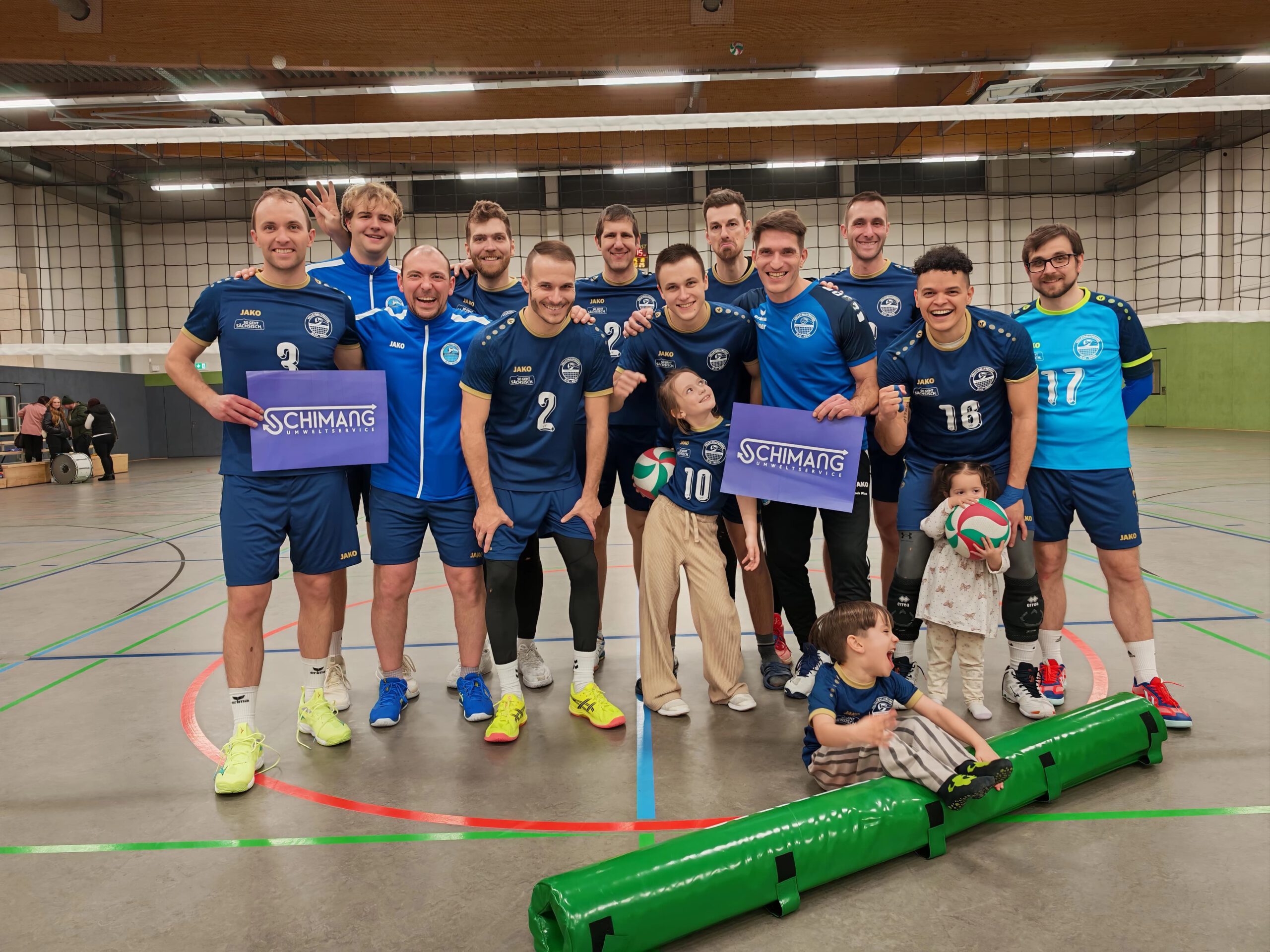 Volleyballfreunde lassen erstmals Punkte liegen