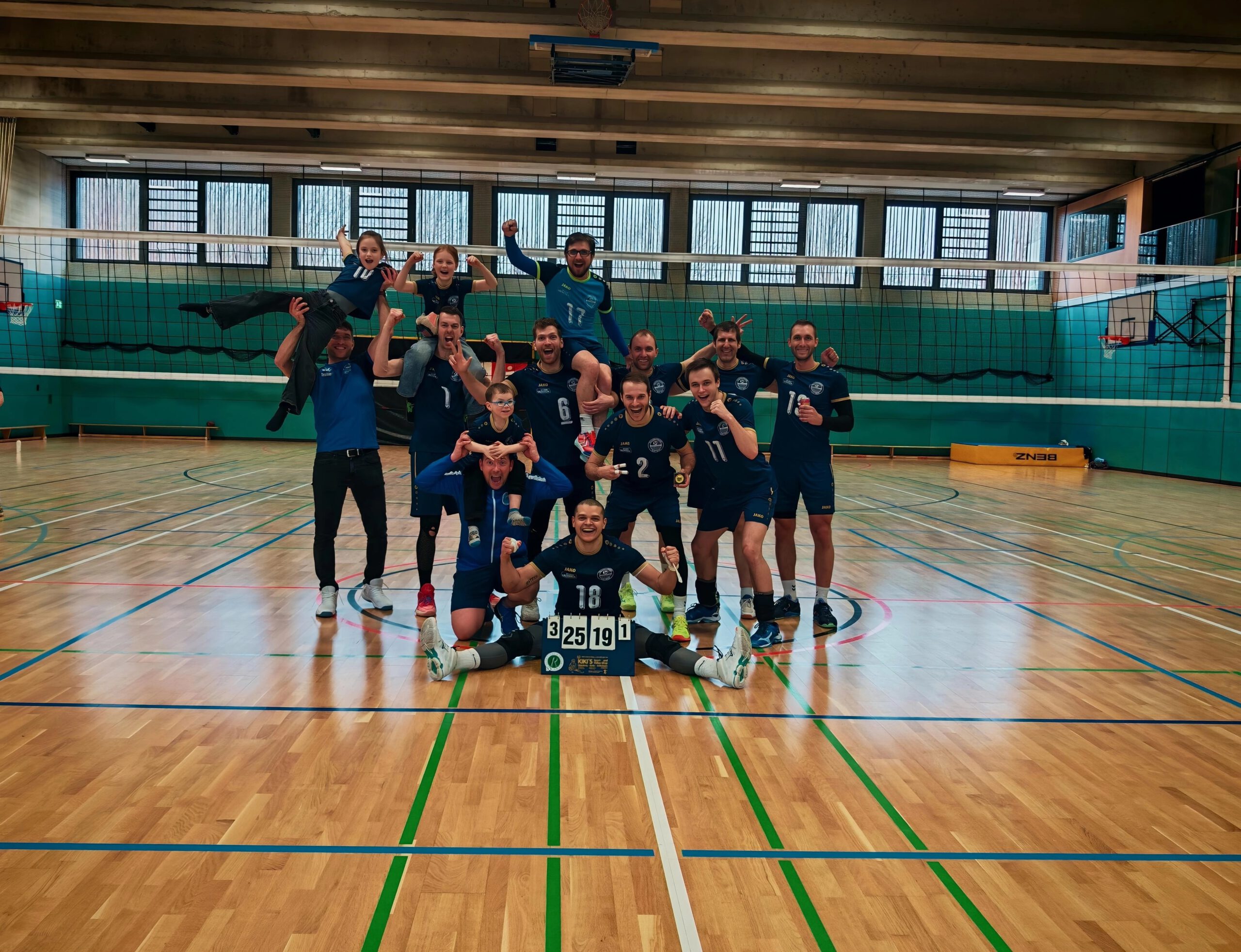 Volleyballfreunde schon im Regionalligamodus