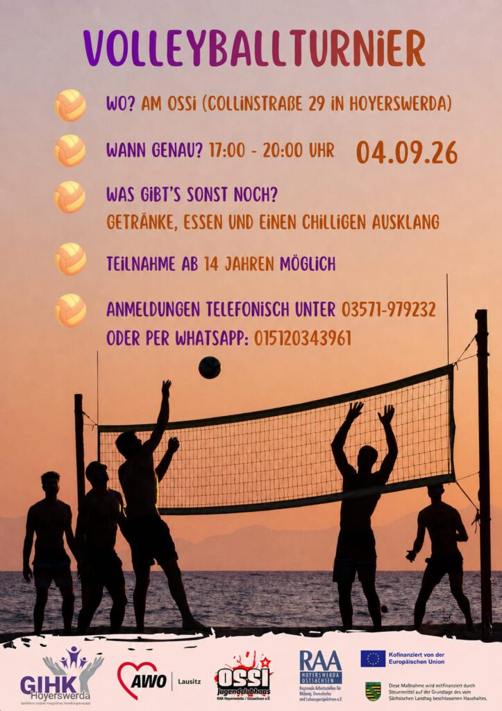 Einladung Volleyballturnier ….